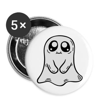 Little sweet ghost comic - Buttons small 1''/25 mm (5-pack) - white - Front