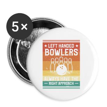 I Don't Go Anywhere Without My Bipod Coyote - Buttons small 1''/25 mm (5-pack) - white - Front