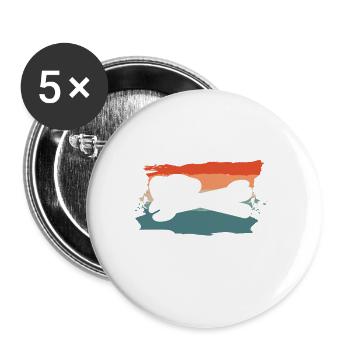 Plumber Is Someone Who Fixes Everything You Can't - Buttons small 1''/25 mm (5-pack) - white - Front