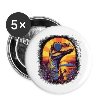 cute kangaroo costume joey gifts jokes - Buttons klein 25 mm (5er Pack) - Weiß - Vorne
