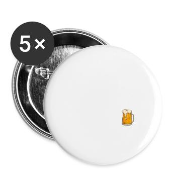 This Air Traffic Controller Needs Beer - Buttons small 1''/25 mm (5-pack) - white - Front