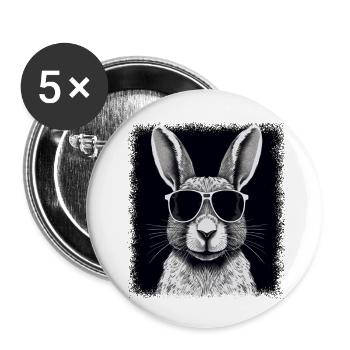 national park christmassy - Buttons klein 25 mm (5er Pack) - Weiß - Vorne