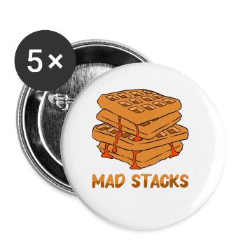 Waffle making waffle maker - Buttons small 1''/25 mm (5-pack) - white - Front
