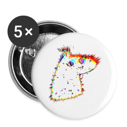 glitchsey - Buttons small 1''/25 mm (5-pack)