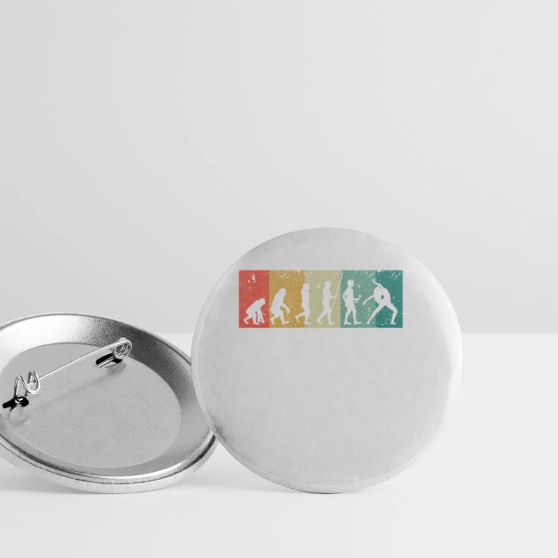 Dancing Retro Dancing Evolution of Man Dancer Buttons small 1''/25 mm (5-pack)