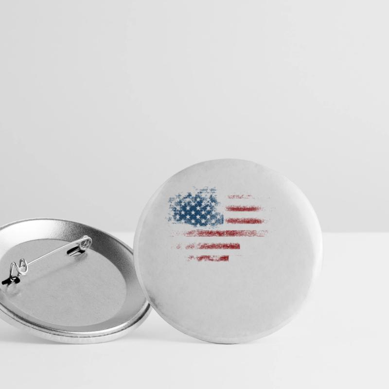 USA Husband Daddy Protector Hero Buttons small 1''/25 mm (5-pack)