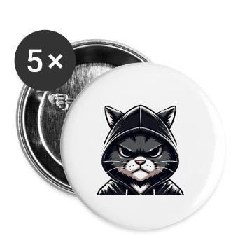 Good morning? Very Thin Ice Sarcastic - Buttons small 1''/25 mm (5-pack) - white - Front
