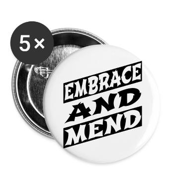 Offering Help Jokes Healing Funny Quote - Buttons small 1''/25 mm (5-pack) - white - Front