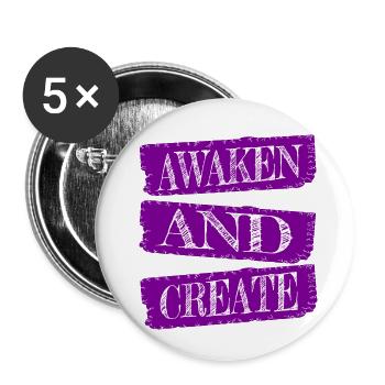 driving innovation fostering creativity funny - Buttons small 1''/25 mm (5-pack) - white - Front
