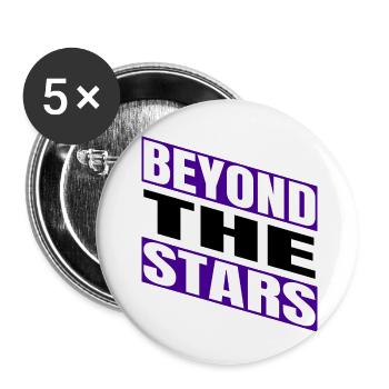 bday birthday present idea exploration quotes - Buttons small 1''/25 mm (5-pack) - white - Front