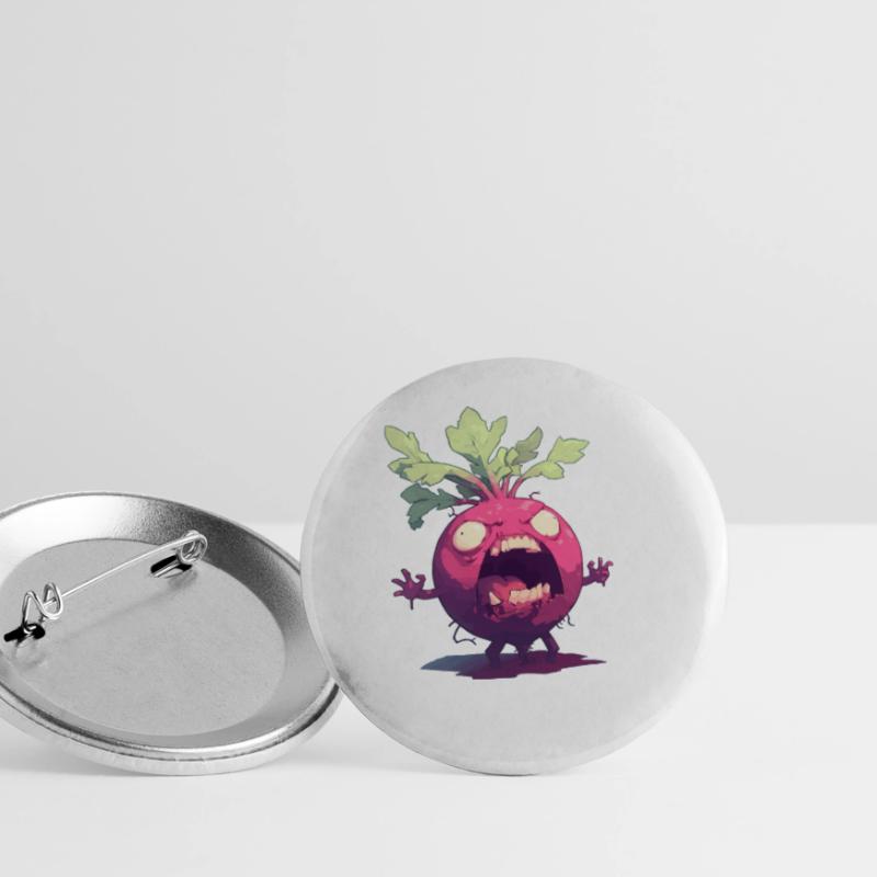Halloween Beetroot Tote Beetroot Tote Beetroot Buttons small 1''/25 mm (5-pack)