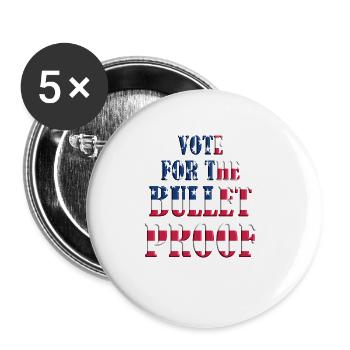 Vote Republican - Buttons small 1''/25 mm (5-pack) - white - Front