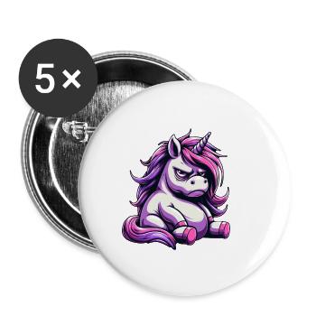 Good morning? Very thin ice - Buttons small 1''/25 mm (5-pack) - white - Front