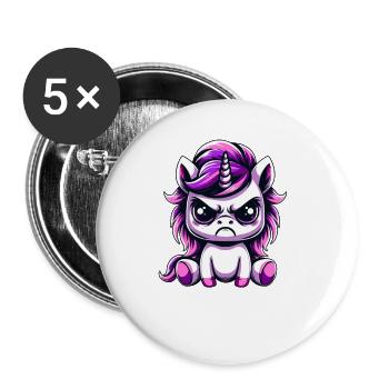Heid Ned - Buttons small 1''/25 mm (5-pack) - white - Front