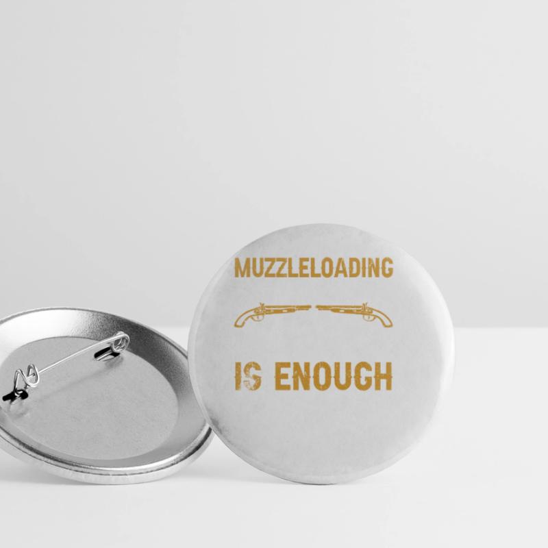 Vorderlader Muzzleloader Muzzle Loading Buttons klein 25 mm (5er Pack)