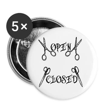 Woman gift, Man gift, Humorous t-shirt, Humor - Buttons small 1''/25 mm (5-pack) - white - Front