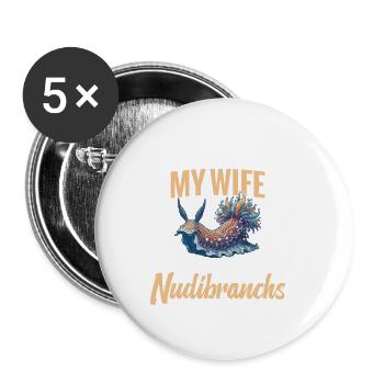I just hope that my wife doesn't find out - Buttons small 1''/25 mm (5-pack) - white - Front