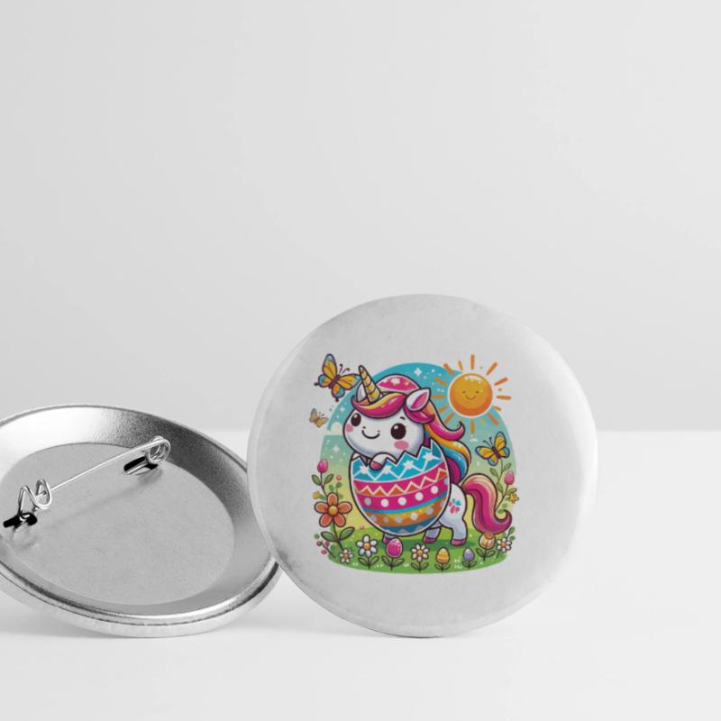 Easter Happy Easter Easter Bunny Easter Egg Spring Buttons small 1''/25 mm (5-pack)