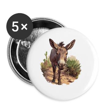 Mules Mule - Buttons small 1''/25 mm (5-pack) - white - Front