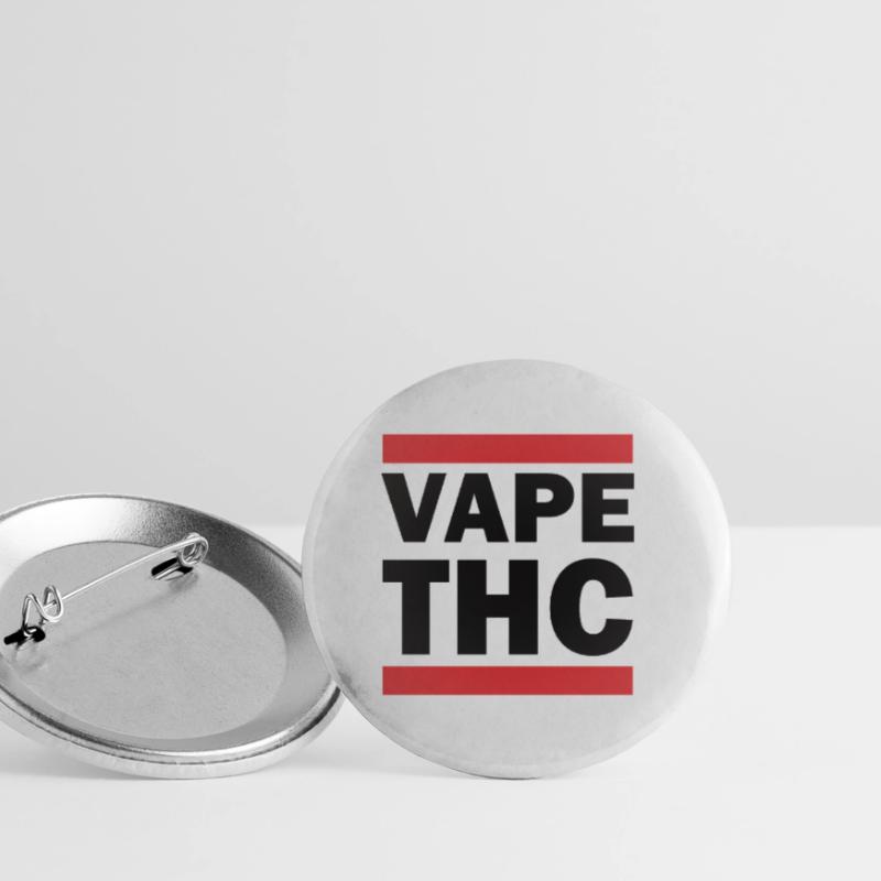 Vape THC Buttons klein 25 mm (5er Pack)