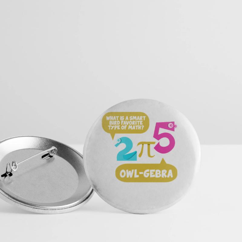 Math Math Math Professeur de mathématiques Mathématicien Lot de 5 petits badges (25 mm)