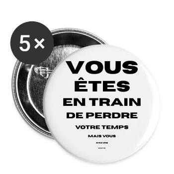you are wasting your time, good eyesight, you have - Buttons small 1''/25 mm (5-pack) - white - Front