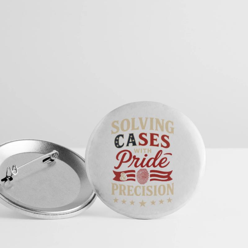Forensic Nurse Practitioner Pride & Precision Buttons klein 25 mm (5er Pack)