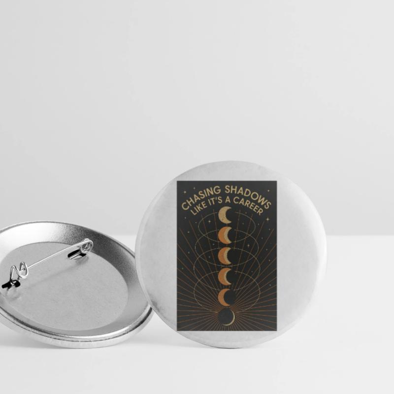 Shadow Hunt | Solar eclipse Buttons small 1''/25 mm (5-pack)