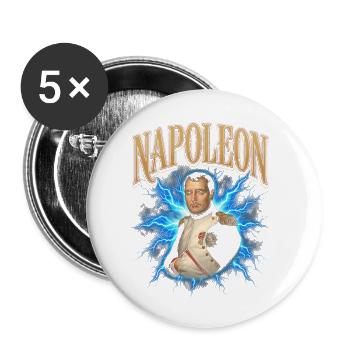 Napoleon Flashlight Aura - Buttons small 1''/25 mm (5-pack) - white - Front