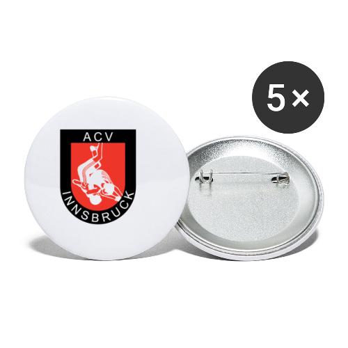 AC Vollkraft Logo - Buttons klein 25 mm (5er Pack)