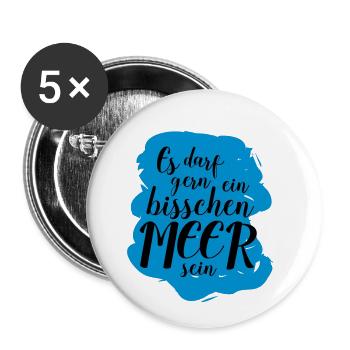 Sea vacation adventure travel cruise gift - Buttons small 1''/25 mm (5-pack) - white - Front