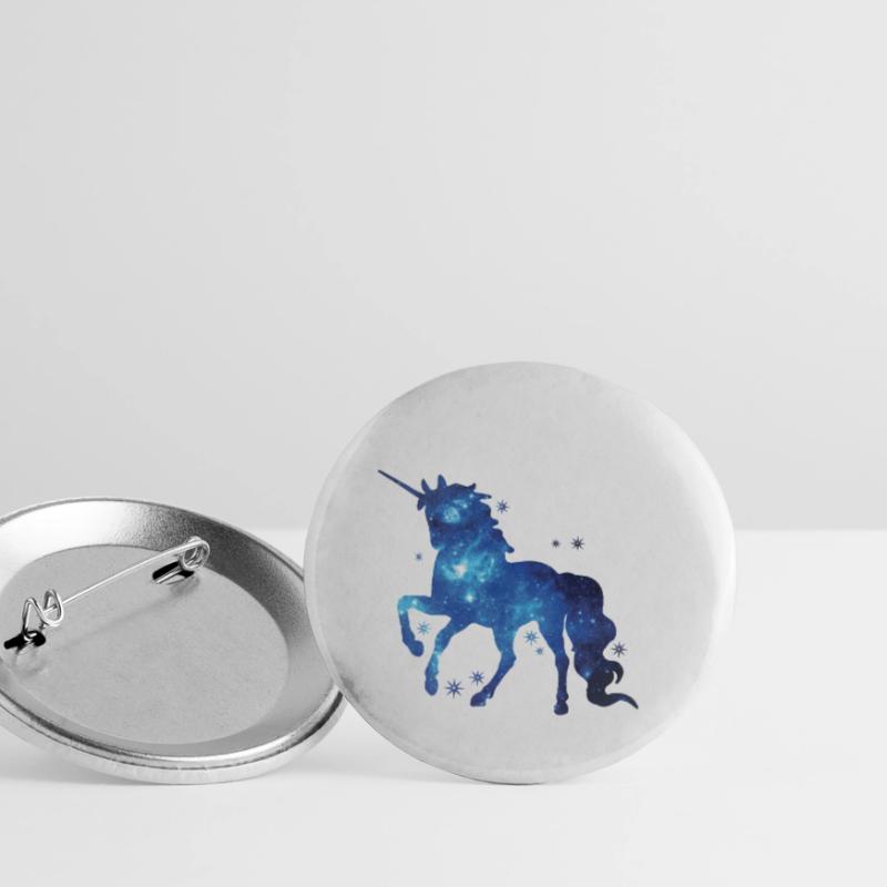 Einhorn Einhorn Einhorn Geschenk Geschenkidee Buttons klein 25 mm (5er Pack)