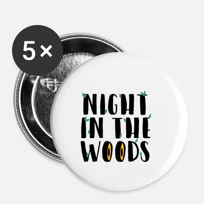 Night In The Woods - Buttons small 1''/25 mm (5-pack) - white