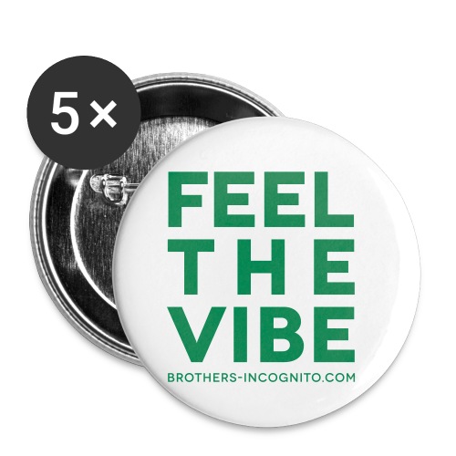Vibe - Buttons klein 25 mm (5er Pack)