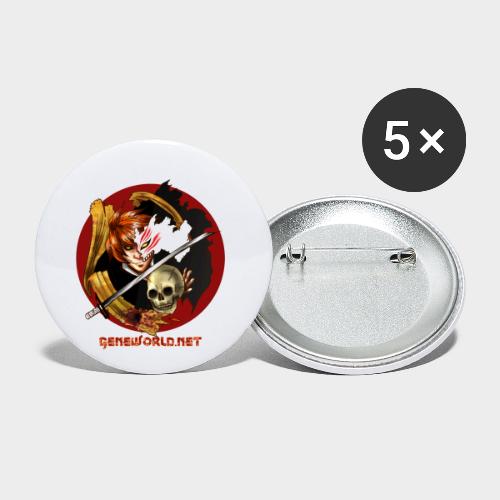 Geneworld - Ichigo - Lot de 5 petits badges (25 mm)