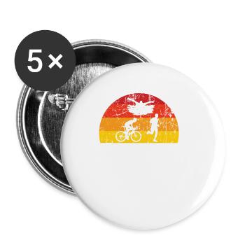 Triathlon - Buttons small 1''/25 mm (5-pack) - white - Front