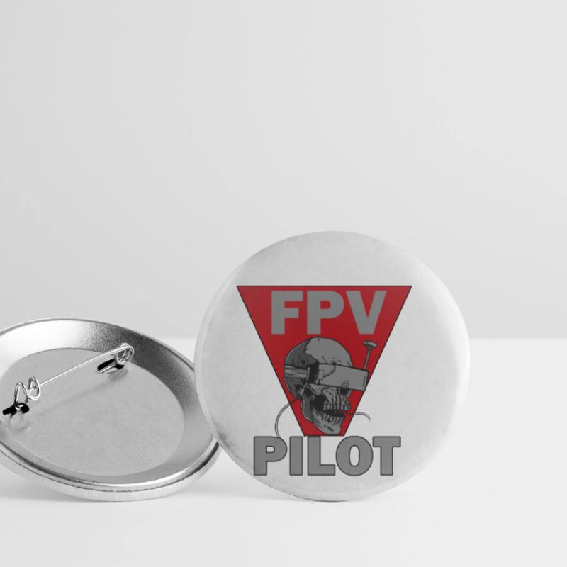 FPV pilot gift idea drone pilot Buttons small 1''/25 mm (5-pack)
