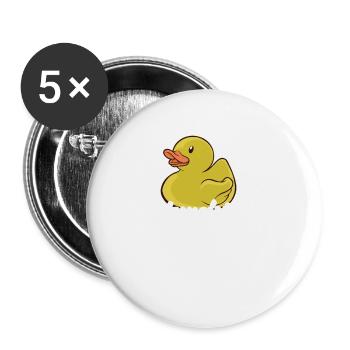 Bademeisterin Schwimmmeisterin Rettungsschwimmerin - Buttons klein 25 mm (5er Pack) - Weiß - Vorne