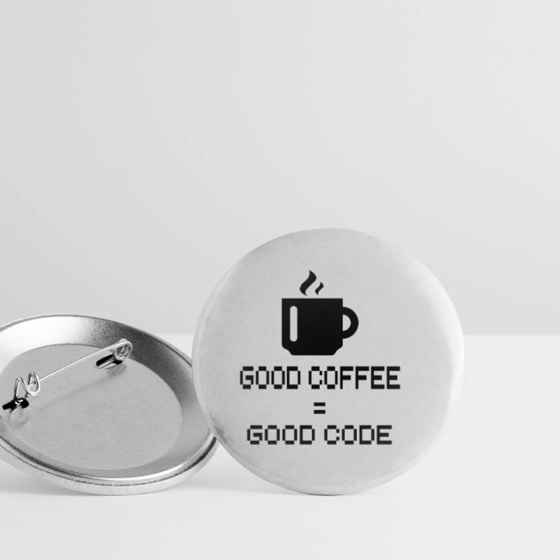 Programmierer - Coder - Hacker - IT Buttons klein 25 mm (5er Pack)