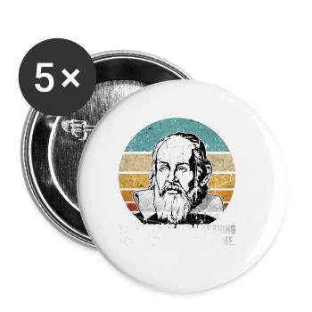 Thunderbolt lightning Galileo Philosoph Physik - Buttons klein 25 mm (5er Pack) - Weiß - Vorne