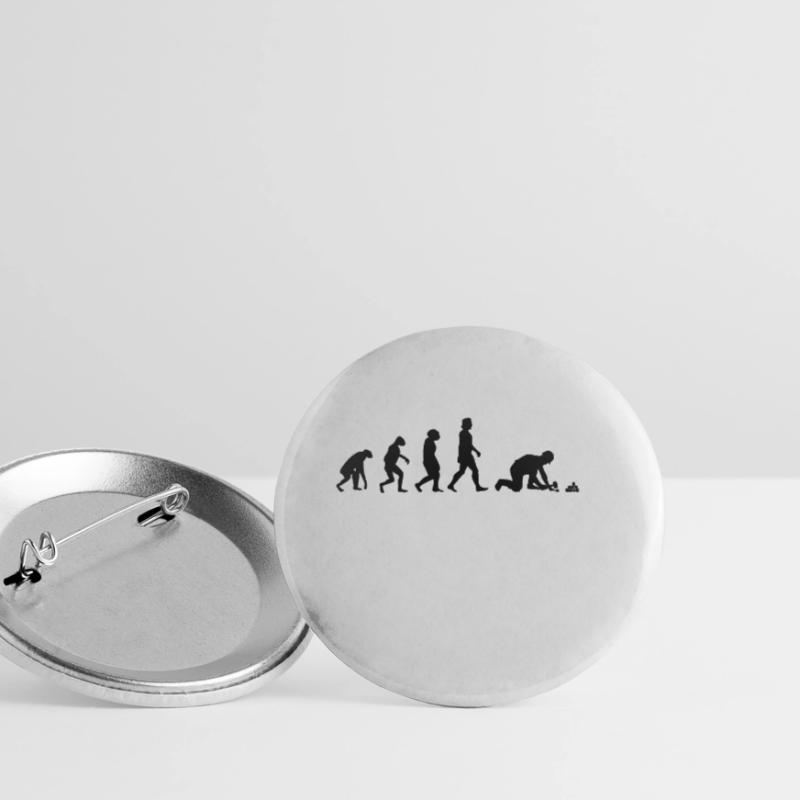 Pflasterer Evolution Steinetzer Pflastersetzer Lot de 5 petits badges (25 mm)