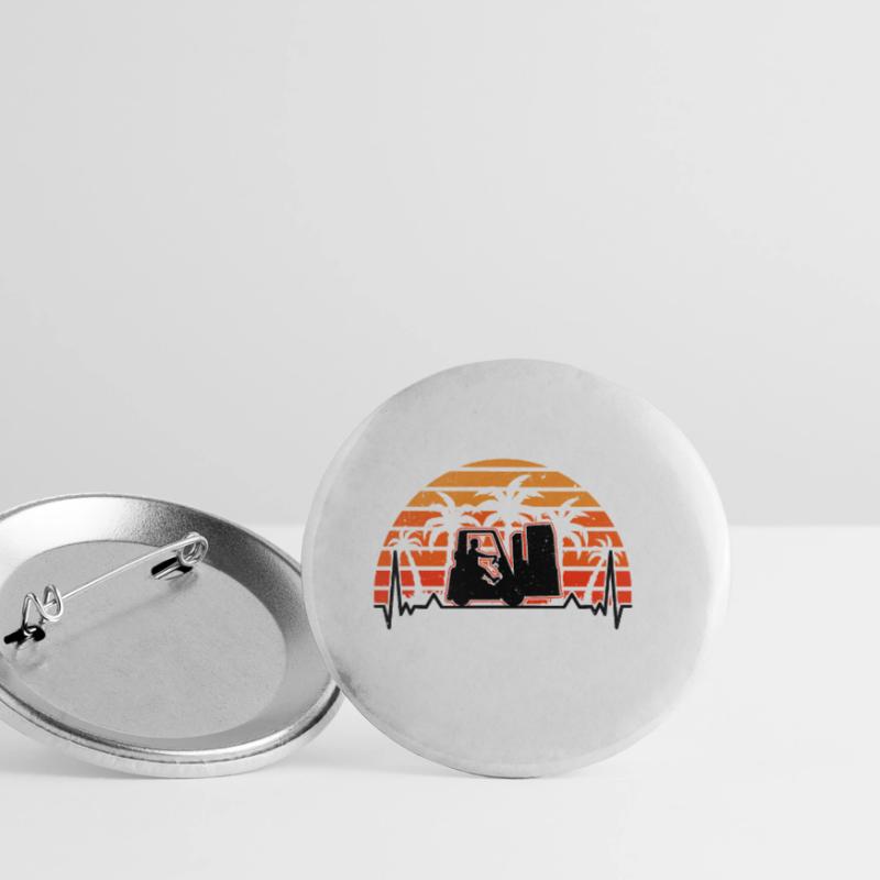 Forklift Driver Evolution Forklift Warehouseman Buttons small 1''/25 mm (5-pack)