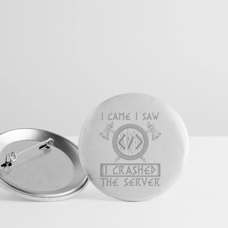 Programmer Coder Software Developer Buttons small 1''/25 mm (5-pack)