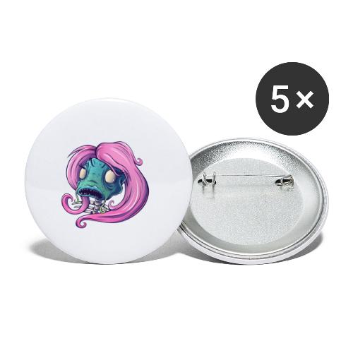 Beautiful siren - Buttons small 1''/25 mm (5-pack)