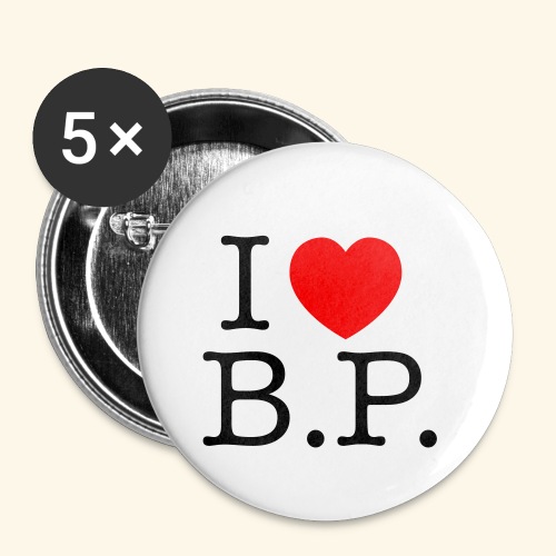 I B P - Buttons klein 25 mm (5er Pack)