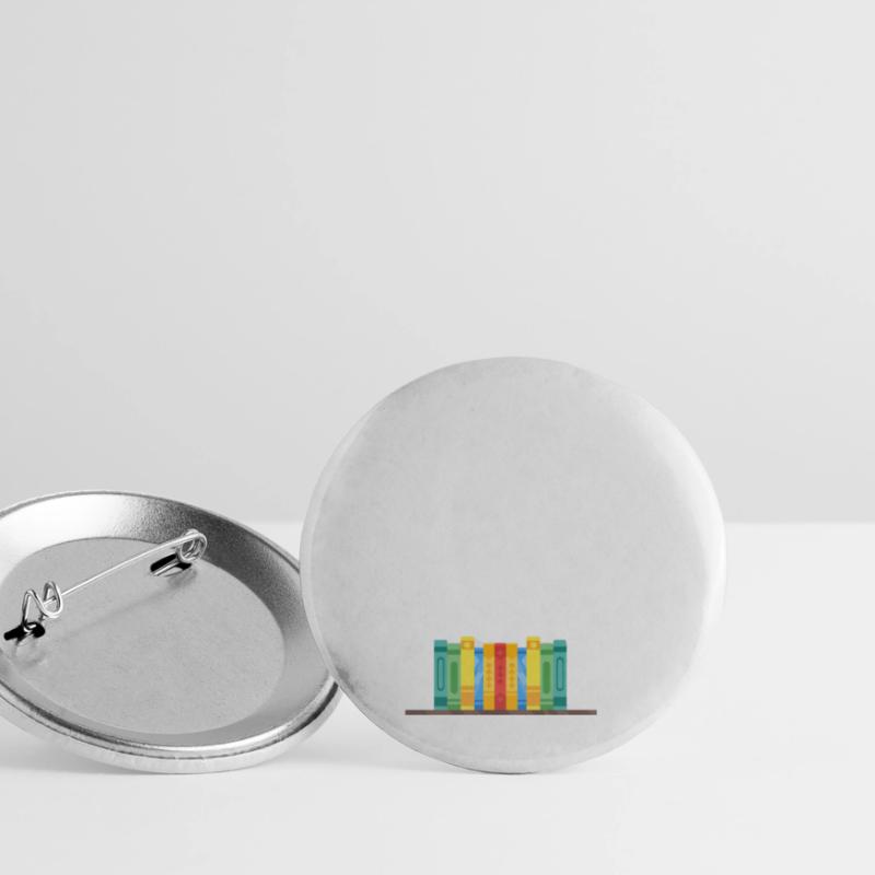 Touch My Shelf Reader oder Librarian Geschenk Buttons klein 25 mm (5er Pack)