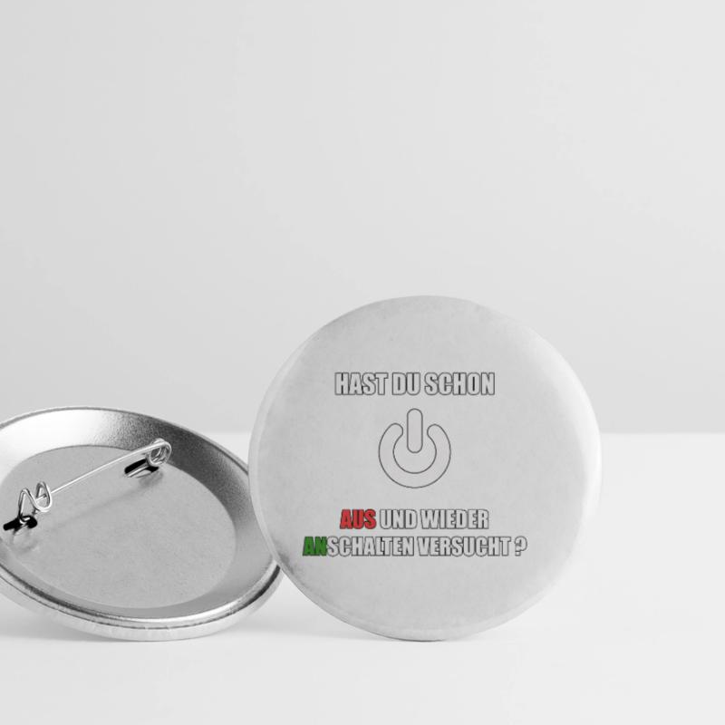 Witziges Informatik Student Coder Programmierer Buttons klein 25 mm (5er Pack)