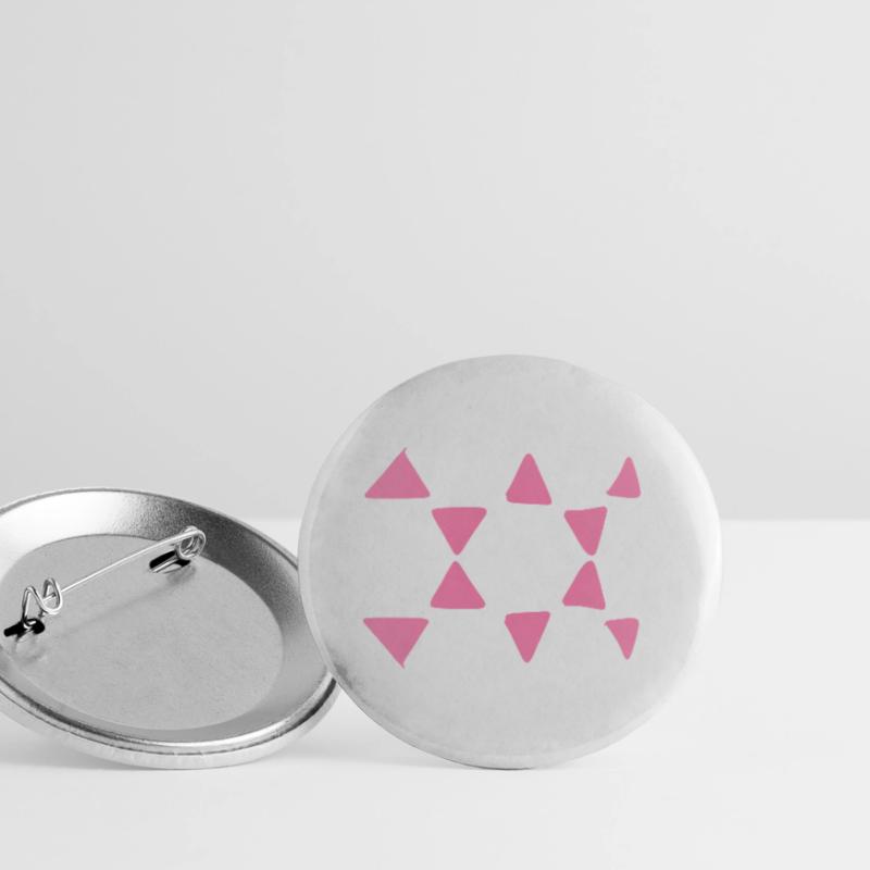 Triangular Pattern Triangular Shapes Buttons small 1''/25 mm (5-pack)