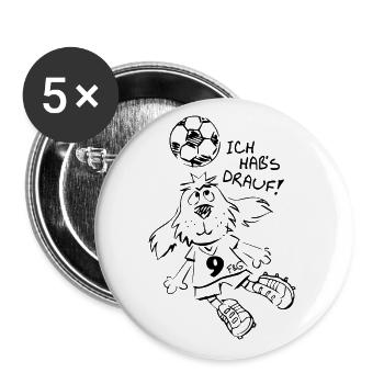 I've got what it takes! - Buttons small 1''/25 mm (5-pack) - white - Front