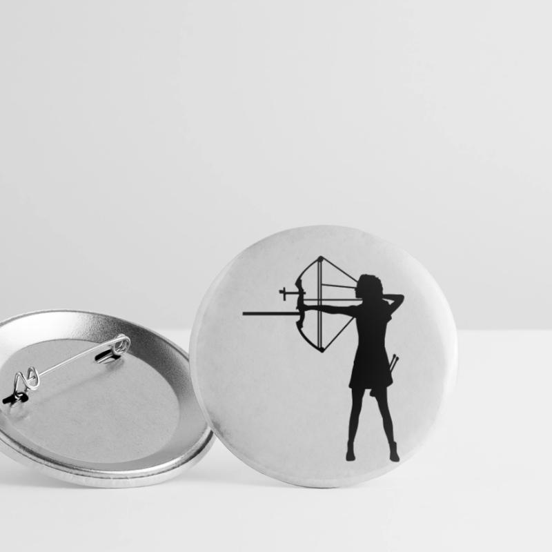 composé de dame unique Lot de 5 petits badges (25 mm)